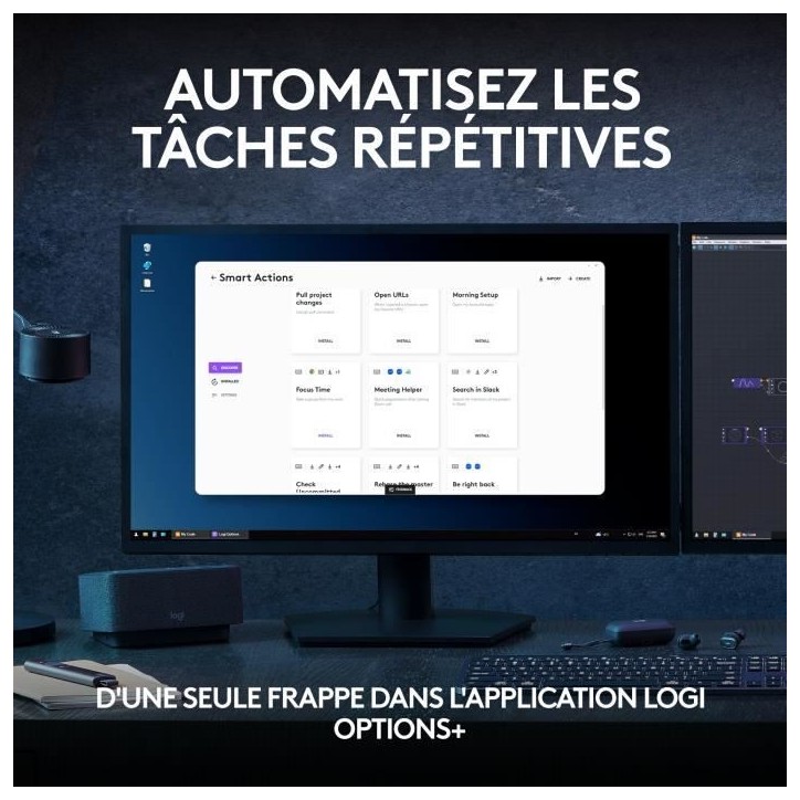 Clavier - Sans fil - Logitech - MX Keys S - AZERTY -Graphite Clavier - Sans fil - Logitech - MX Keys S - AZERTY -Graphite
