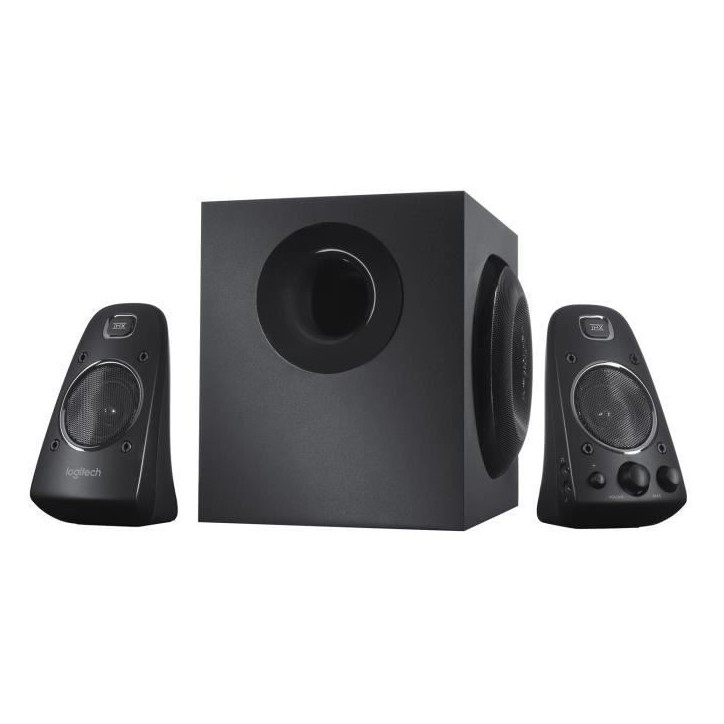 Enceinte PC - Filaire - Logitech - Z623 - Speaker System - Noir