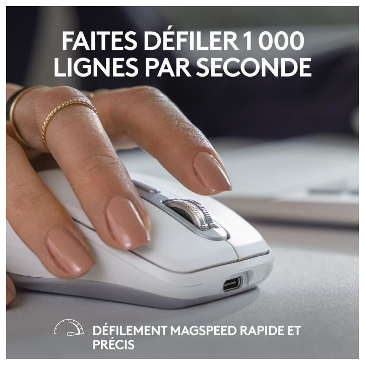 Souris - Sans fil - Logitech - MX Anywhere 3S - Graphite Souris - Sans fil - Logitech - MX Anywhere 3S - Graphite