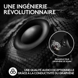 Casque gamer - Sans fil - Logitech G - Pro X 2 - Bluetooth - PS5, PS4,