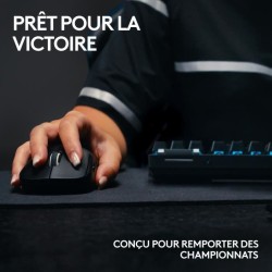 Clavier gamer - Sans fil - Logitech G Pro X TKL Lightspeed - AZERTY -