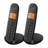 Téléphone fixe sans fil - LOGICOM - DECT ILOA 255T DUO - Noir - Avec Téléphone fixe sans fil - LOGICOM - DECT ILOA 255T DUO - Noir - Avec