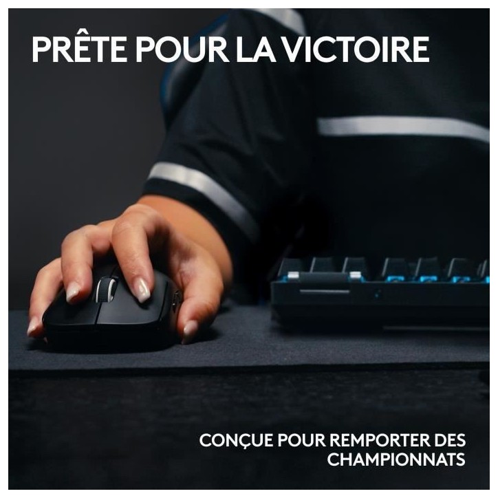Souris gamer - Sans fil - Logitech G - Pro X Superlight 2 Lightspeed - Noir Souris gamer - Sans fil - Logitech G - Pro X Superlight 2 Lightspeed - Noir