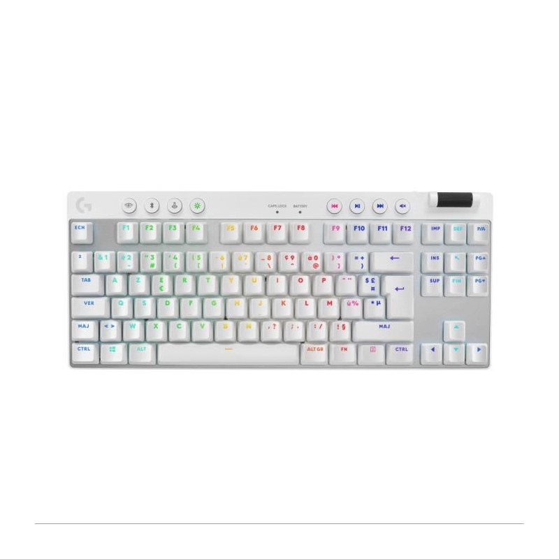 Clavier gamer - Sans fil - Logitech G - Pro X TKL Lightspeed - AZERTY Clavier gamer - Sans fil - Logitech G - Pro X TKL Lightspeed - AZERTY