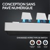 Clavier gamer - Sans fil - Logitech G - Pro X TKL Lightspeed - AZERTY