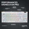 Clavier gamer - Sans fil - Logitech G - Pro X TKL Lightspeed - AZERTY