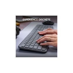 Ensemble Clavier Souris - Sans fil - Logitech - MK950 Signature - AZER