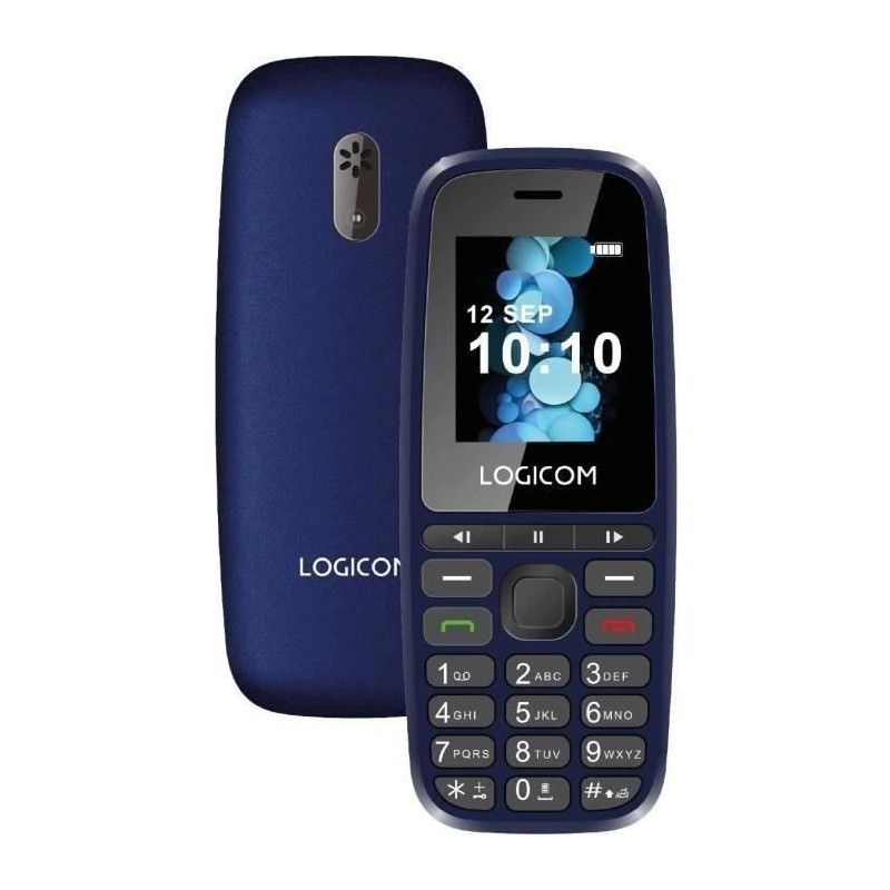 Téléphone Mobile - LOGICOM - Posh 402 - Bleu Téléphone Mobile - LOGICOM - Posh 402 - Bleu