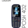 Téléphone Mobile - LOGICOM - Posh 402 - Bleu Téléphone Mobile - LOGICOM - Posh 402 - Bleu