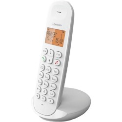 Téléphone fixe sans fil - LOGICOM - DECT ILOA 150 SOLO - Blanc - San