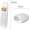 Téléphone fixe sans fil - LOGICOM - DECT ILOA 150 SOLO - Blanc - San Téléphone fixe sans fil - LOGICOM - DECT ILOA 150 SOLO - Blanc - San