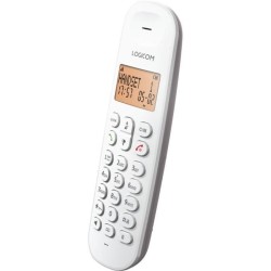 Téléphone fixe sans fil - LOGICOM - DECT ILOA 150 SOLO - Taupe - San