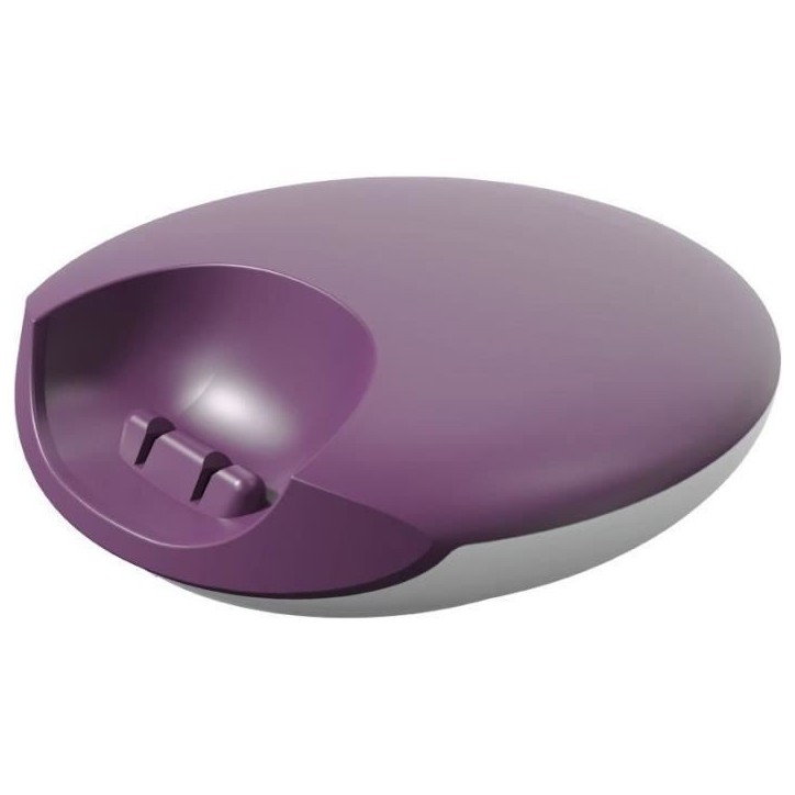 Téléphone fixe sans fil - LOGICOM - DECT ILOA 150 SOLO - Aubergine - Sans répondeur Téléphone fixe sans fil - LOGICOM - DECT ILOA 150 SOLO - Aubergine - Sans répondeur