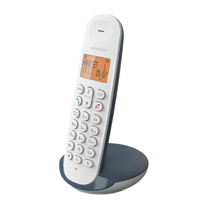 Téléphone fixe sans fil - LOGICOM - DECT ILOA 150 SOLO - Ardoise - S Téléphone fixe sans fil - LOGICOM - DECT ILOA 150 SOLO - Ardoise - S
