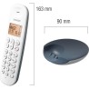 Téléphone fixe sans fil - LOGICOM - DECT ILOA 150 SOLO - Ardoise - S Téléphone fixe sans fil - LOGICOM - DECT ILOA 150 SOLO - Ardoise - S