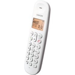 Téléphone fixe sans fil - LOGICOM - DECT ILOA 155T SOLO - Taupe - Av