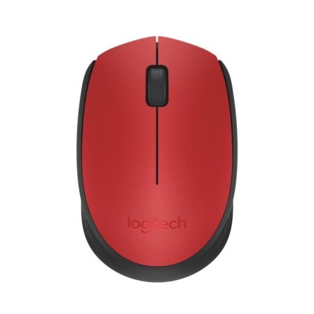 Souris - Sans Fil - Logitech - M171 - Rouge - Ambidextre