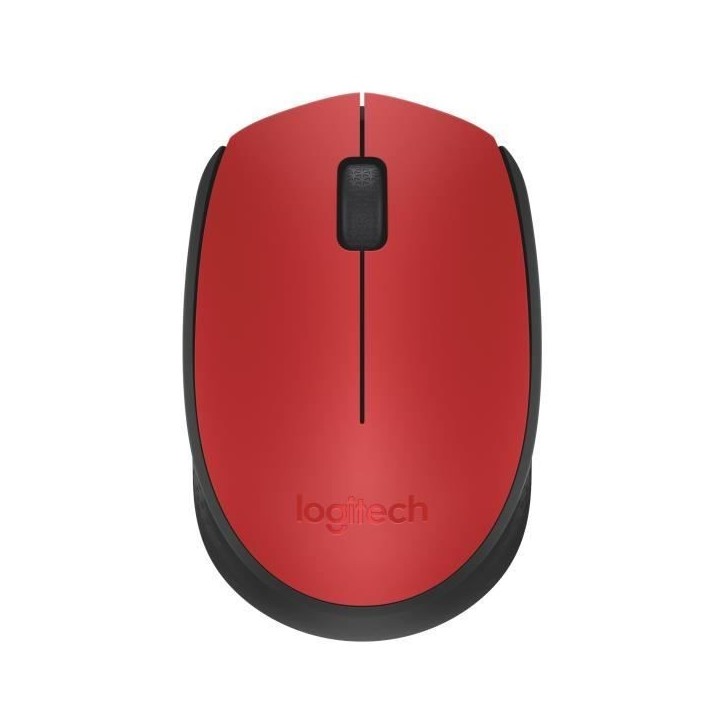Souris - Sans Fil - Logitech - M171 - Rouge - Ambidextre