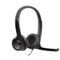 Casque - Filaire - Logitech - H390 - USB - Anti-parasite - Noir Casque - Filaire - Logitech - H390 - USB - Anti-parasite - Noir