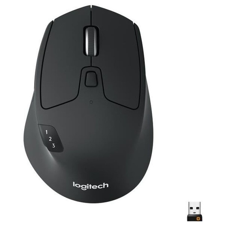 Souris - Sans fil - Logitech - M720 Triathlon - Noir Souris - Sans fil - Logitech - M720 Triathlon - Noir