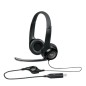 Casque - Filaire - Logitech - H390 - USB - Anti-parasite - Noir Casque - Filaire - Logitech - H390 - USB - Anti-parasite - Noir