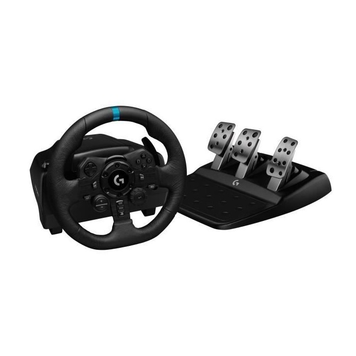 Volant de course et pédales G923 - Logitech G - Compatible PS5, PS4 et PC Volant de course et pédales G923 - Logitech G - Compatible PS5, PS4 et PC