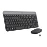 Ensemble Clavier Souris - Sans fil - Logitech - MK470 Slim - Silencieu