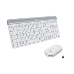 Ensemble Clavier Souris - Sans fil - Logitech - MK470 Slim - Silencieu