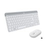Ensemble Clavier Souris - Sans fil - Logitech - MK470 Slim - Silencieu