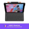 Etui clavier - Logitech - Slim Folio - AZERTY - Pour iPad 10.2 (7e, 8e