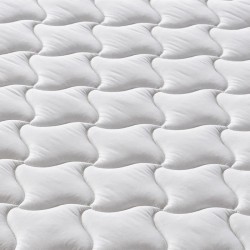 Lot de 2 matelas - 90 x 190 cm - Mousse - 14 cm - 5 zones de confort -