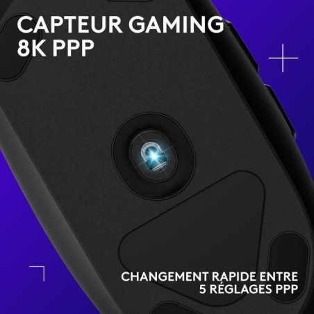 Souris gamer - Filaire - Logitech G - G203 - Noir
