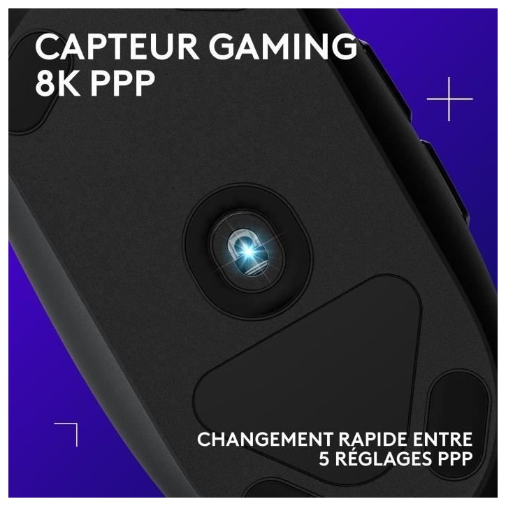 Souris gamer - Filaire - Logitech G - G203 - Noir Souris gamer - Filaire - Logitech G - G203 - Noir