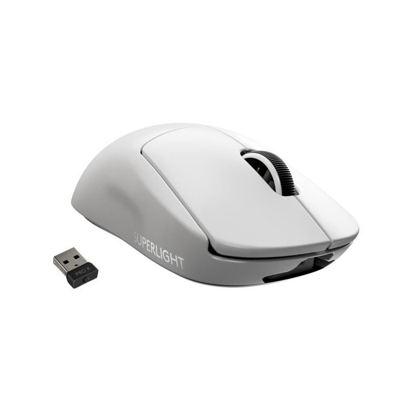 Souris gamer - Sans fil - Logitech G - G Pro X Superlight - Blanc Souris gamer - Sans fil - Logitech G - G Pro X Superlight - Blanc