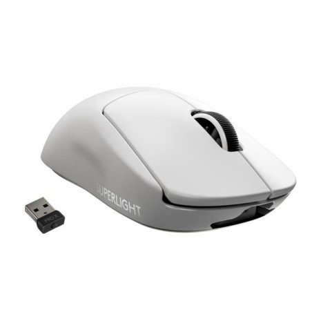 Souris gamer - Sans fil - Logitech G - G Pro X Superlight - Blanc