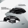 Souris gamer - Filaire - Logitech G - G502 X - Noir