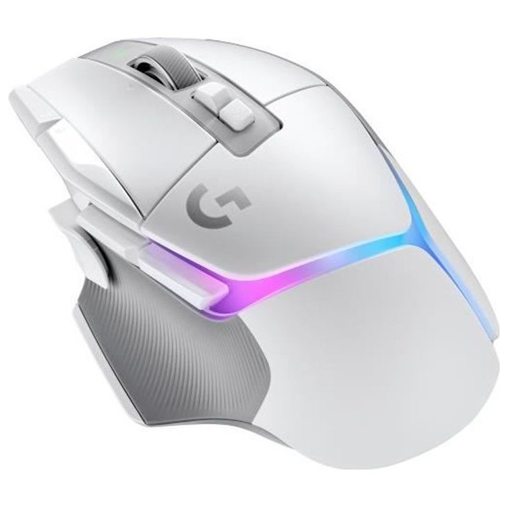 Souris gamer - Sans fil - Logitech G - G502 X Plus - Blanc Souris gamer - Sans fil - Logitech G - G502 X Plus - Blanc