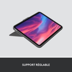 Etui clavier - Logitech - Combo Touch - AZERTY - Pour iPad (10e géné