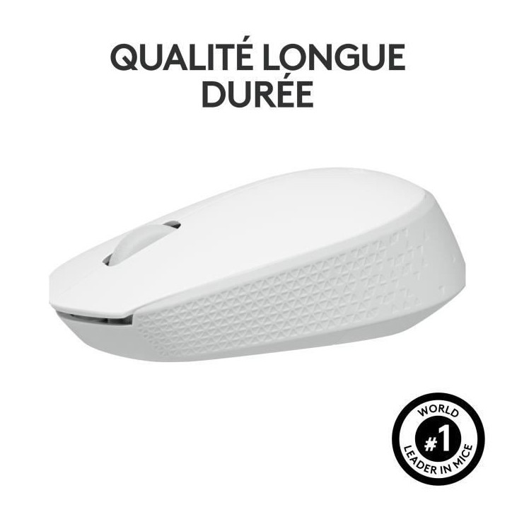 Souris - Sans Fil - Logitech - M171 - Blanc - Ambidextre Souris - Sans Fil - Logitech - M171 - Blanc - Ambidextre