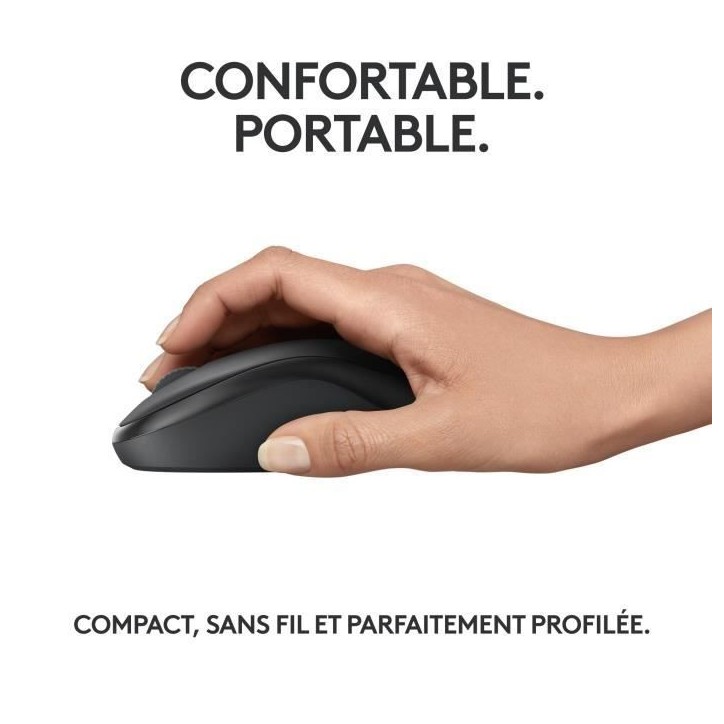 Souris - Sans fil - Logitech - M240 Silent - Graphite