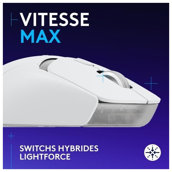 Souris gamer - Sans fil - Logitech G - G309 - Blanc Souris gamer - Sans fil - Logitech G - G309 - Blanc