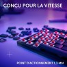 Clavier gamer - Sans fil - Logitech G - G515 TKL Lightspeed - AZERTY -