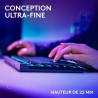Clavier gamer - Sans fil - Logitech G - G515 TKL Lightspeed - AZERTY -