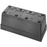 DEROMA Jardiniere Muret Save R - 79x35 x H35 cm - 75L - Gris foncé