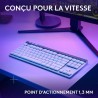 Clavier gamer - Sans fil - Logitech G - G515 TKL Lightspeed - AZERTY -