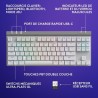 Clavier gamer - Sans fil - Logitech G - G515 TKL Lightspeed - AZERTY -