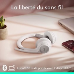 Casque - Sans fil - Logitech - Zone 300 - Bluetooth - Anti-parasite -