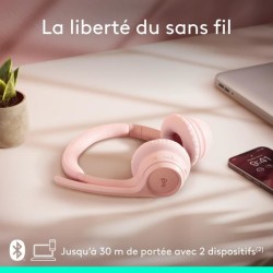 Casque - Sans fil - Logitech - Zone 300 - Bluetooth - Anti-parasite -