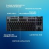 Clavier gamer - Sans fil - Logitech G - G915 TKL X - AZERTY - Switch c