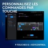 Clavier gamer - Sans fil - Logitech G - G915 X - AZERTY - Mécanique -